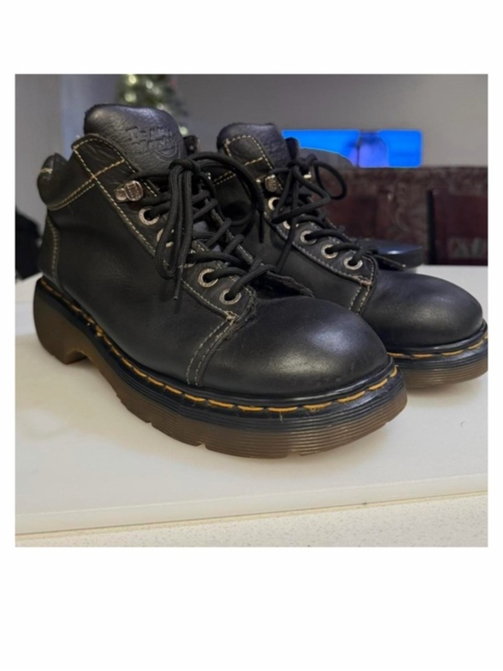 Vintage Dr Marten MADE IN ENGLAND Black size 10 US/8 UK.